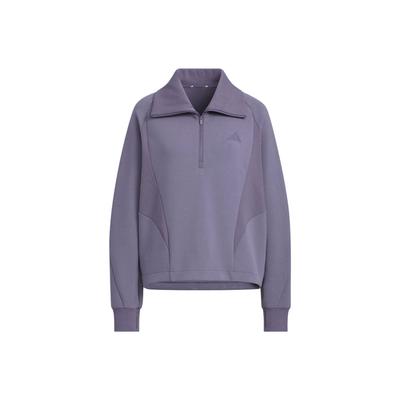 Soft Lux Logo Loose Fit Pullover Sports Long Sleeve Sweatshirt Women Sweatshirt KF2545