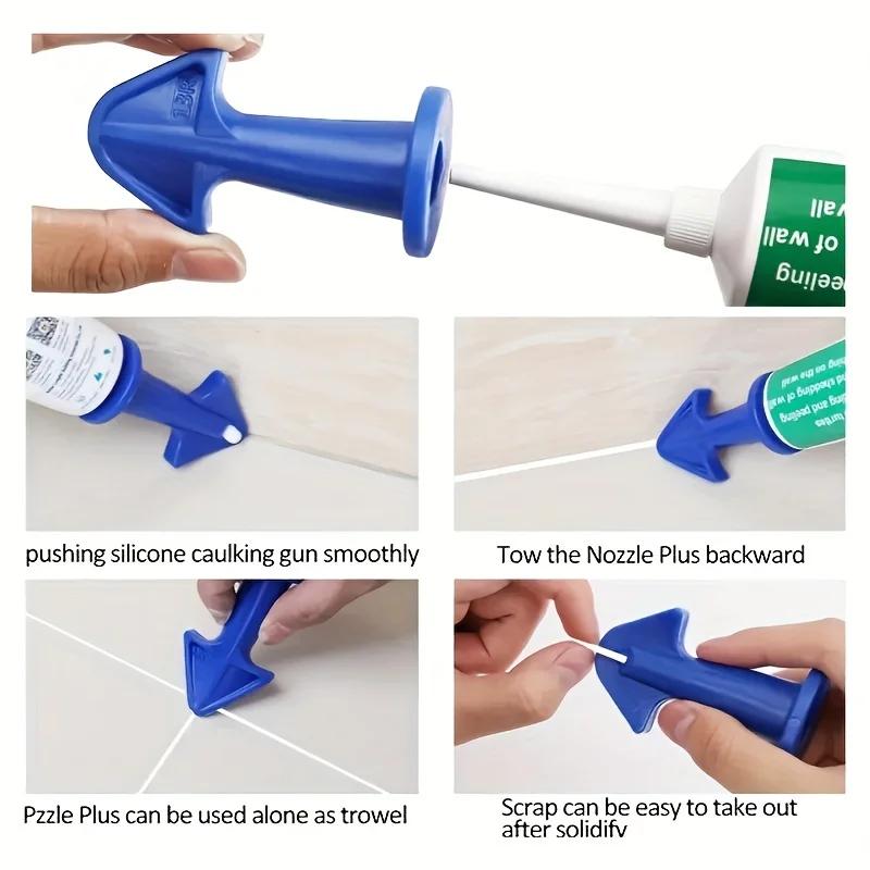 Versatile 15pcs Silicone Caulking Set: Professional, Precision Tools for Kitchens, Bathrooms - Durable and Easy To Use