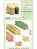 High-Value Maple Leaf Decorative Sticky Notes & Wall Stickers