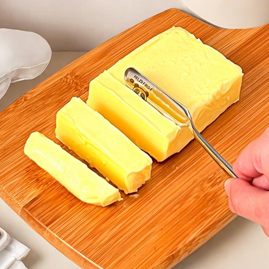 2/4PCS 304 Stainless Steel Butter Knife Long Handle Cheese Cutter Bread Toast Wipe Cream Cutlery Jam Spreader Kitchen Gadgets