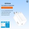 45W GaN Charger: PD Fast Charging Type-C for Phones, Tablets, Laptops