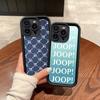 Modemarke J-Joop Handyhülle für iPhone 11 12 13 16 15 17 14 Pro Max Weiche Silikonhülle Funda