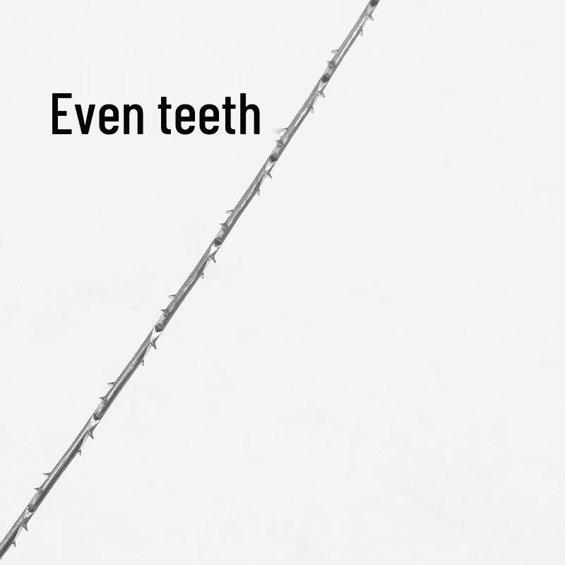 300mm Fine Tooth Steel Fret Saw Blades for Woodworking – Ideal for DIY Small Curve Cutting