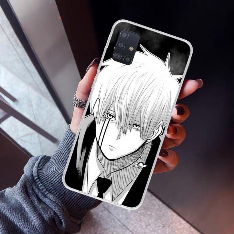 Mashle Magic And Muscles Phone Case For Samsung Galaxy A52 A51 A50S A32 A22 A12 A02S A72 A71 A31 A70 A30S Note 20 Ultra 10 Plus