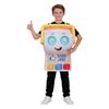 Kids Robot Costume Inflatable Design Lightweight Material Comfortable Fit Adjustable Size Suitable for Stage Performance Role Play Events