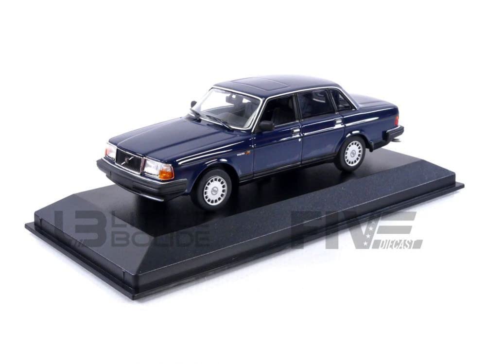 Minichamps 940171405 Volvo 240 Gl Dark Blue 1986 Scale Collectible Miniature - - 1/43 -