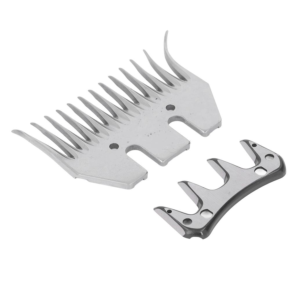 Sheep Shears Blade Curved 13 Teeth Wool Clipper Comb Cutter Trimmer Accessory Set Kit