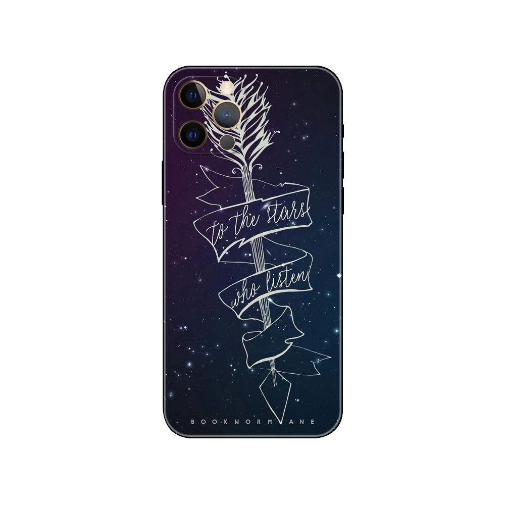 Sarah J Maas Phone Case for Iphone 5 5s 2020se 6 6s 7 8 Plus X 10 XR XS 11 12 13 Mini Pro MAX Black Tpu Back Cover