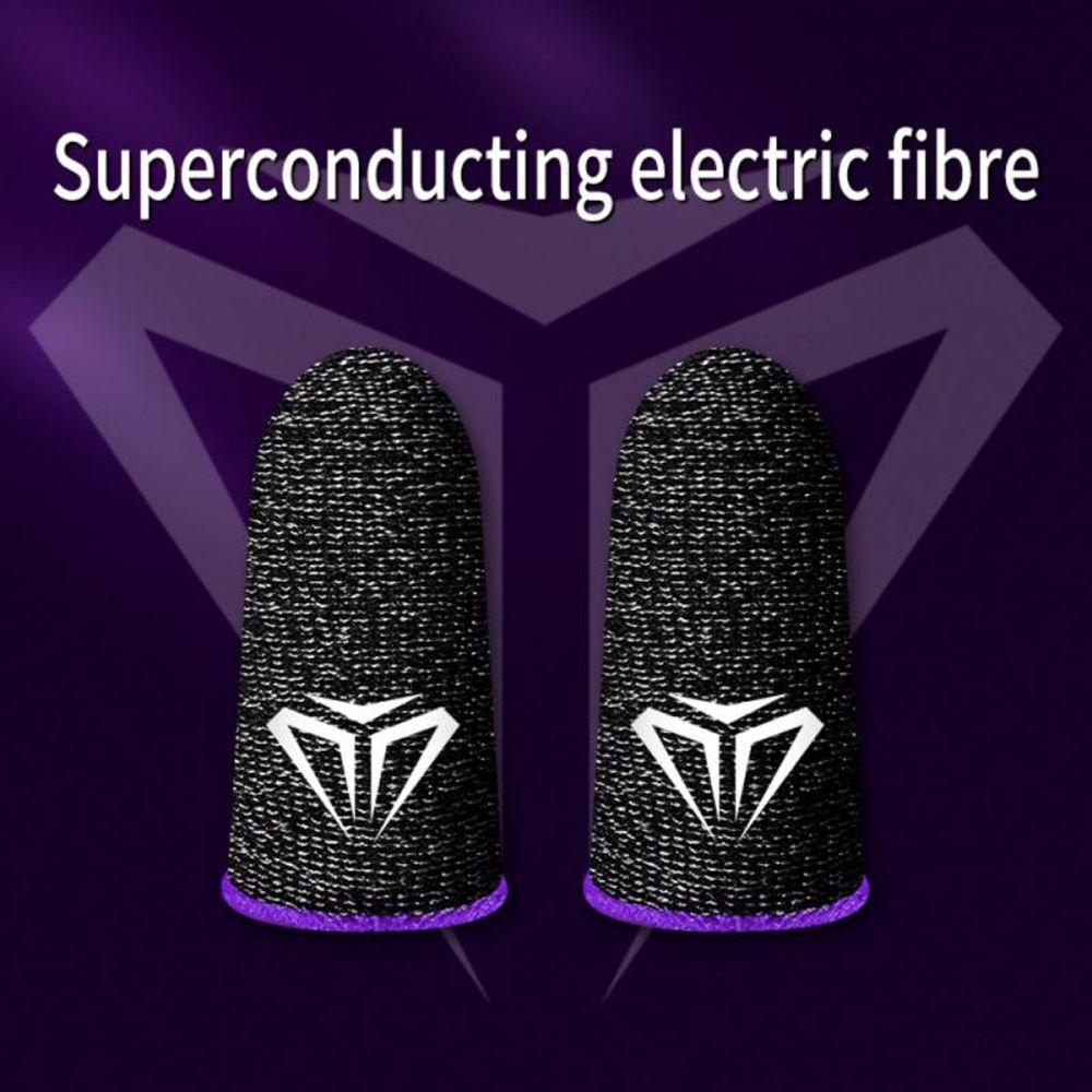 

Fingertips Sleeve Game Accessories Gaming Finger Cover Thumb Gloves Fingertip Gloves Finger Sleeve червоний