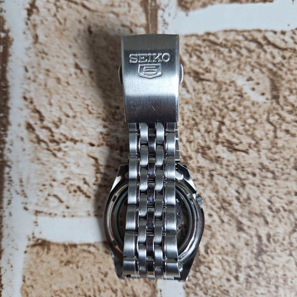 [USED] Extreme SEIKO5 Automatic Skeleton Back