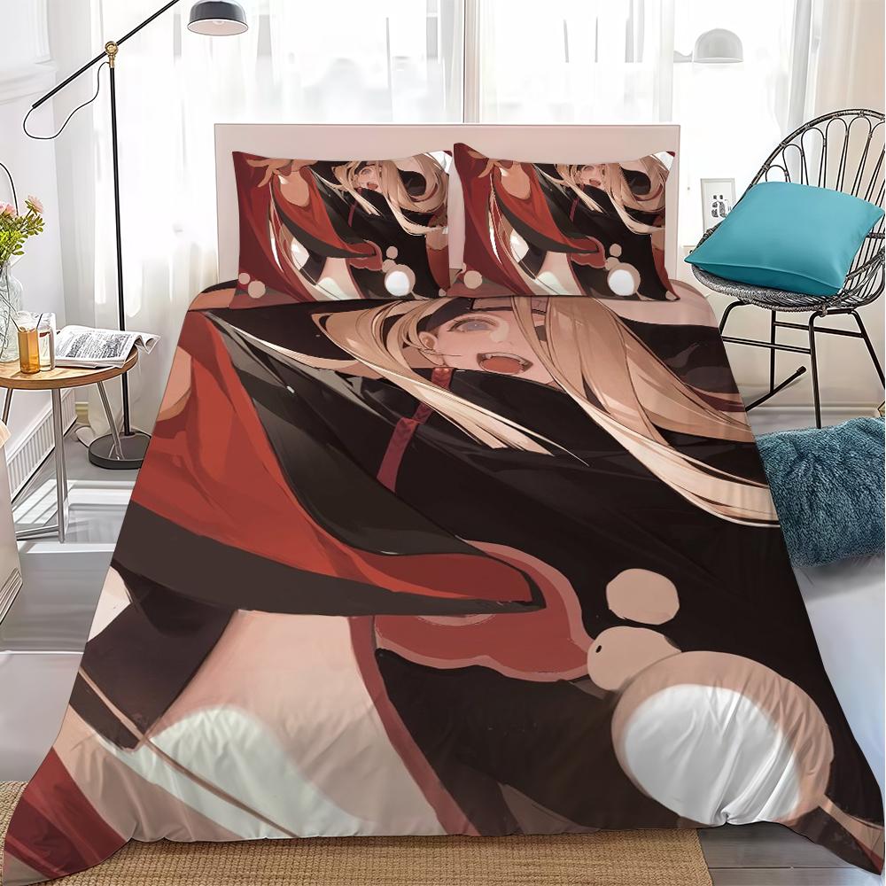Cool N-NARUTO Fashion Duvet Cover Set Home Style Bedding Soft Laundry Cotton Bed 3 Piece Set Student Dormitory Gift