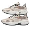 Anta Ace Synthetic Leather Comfortable Versatile Non-Slip Wear-Resistant Low-Top Dad Shoes Men sneaker Brown Gray 912438812-6