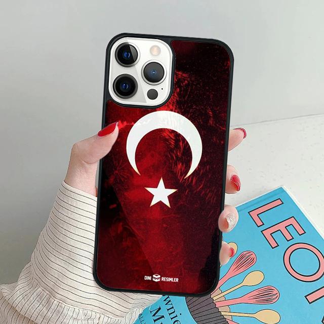 Turkei Turkey Ataturk Flag phone Case Cover For apple 16 Plus iPhone 17 Air 16 15 14 11 12 13 Pro Max coque