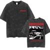 2026 Summer Hot Sale Obsession Horror Movie T-shirt Hot Sale One Wish Willow Vintage Washed T Shirts Men Women Vintage Streetwear Oversized Tshirt