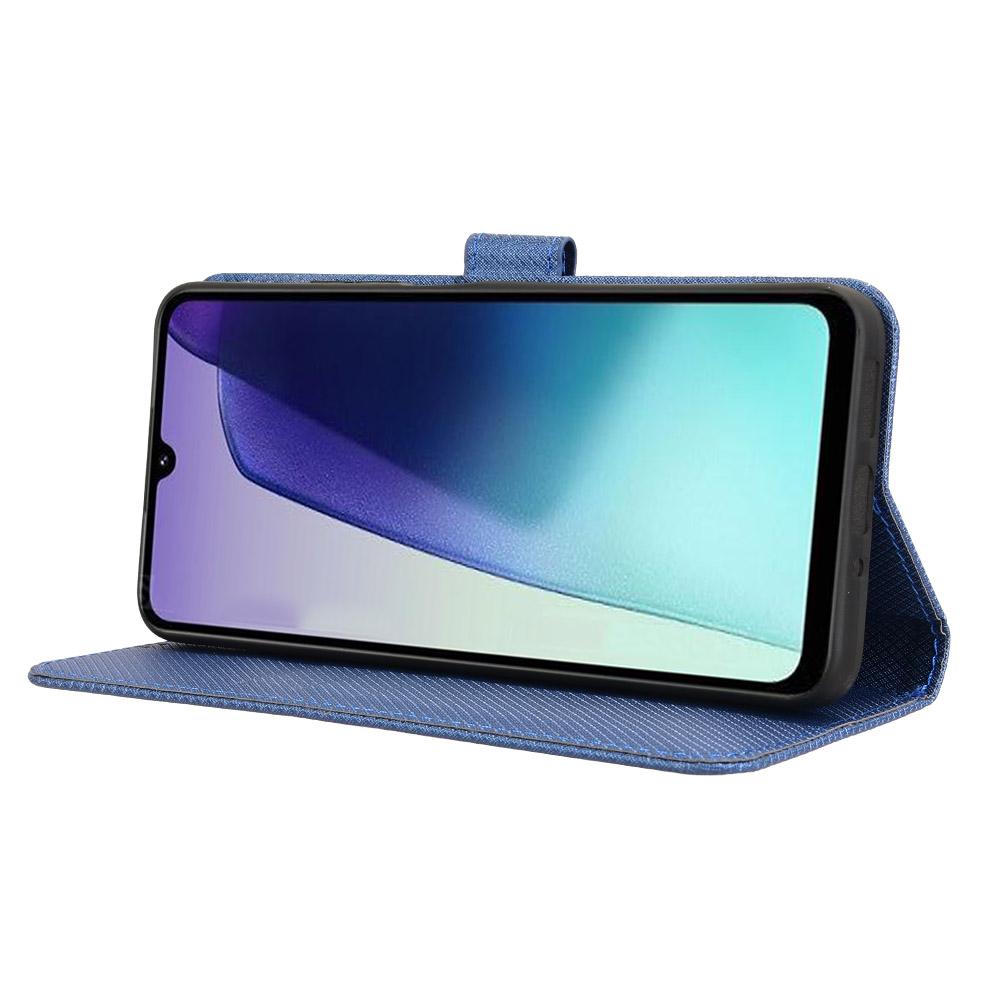 For Xiaomi Poco C75 4G/Redmi 14R 5G/14C 4G/A4 5G Case PU Leather Diamond Texture Wallet Phone Cover
