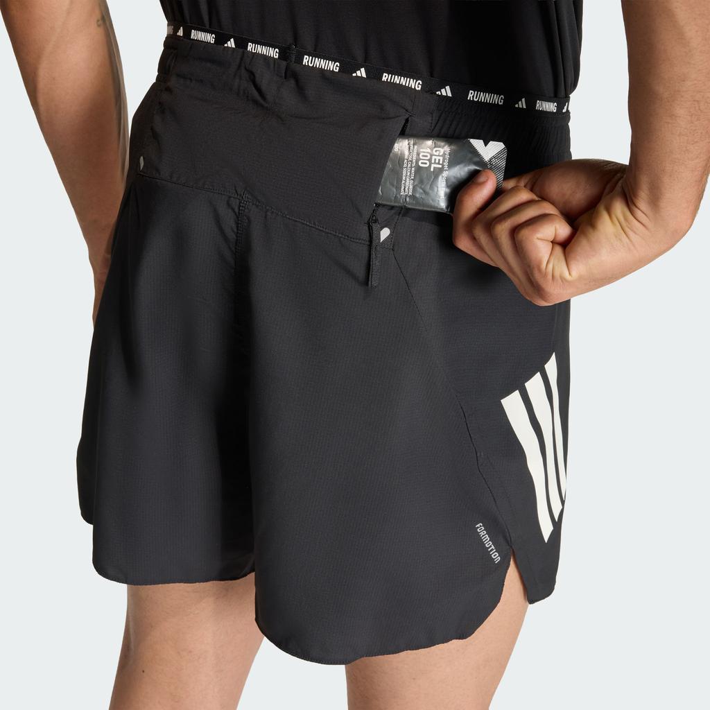 Adidas Running Shorts Men's Black Moderate