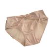 Moonlit Satin Panties: Seamless Cotton Crotch, Feminine Mid-Waist Briefs