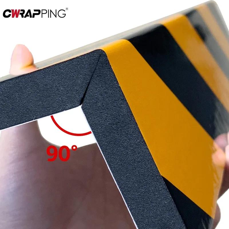 Car Foam Anti-collision Device Reverse Garage Corner Stripes Reflective Protector Buffer Parking Lot Anti-scratch Accessories