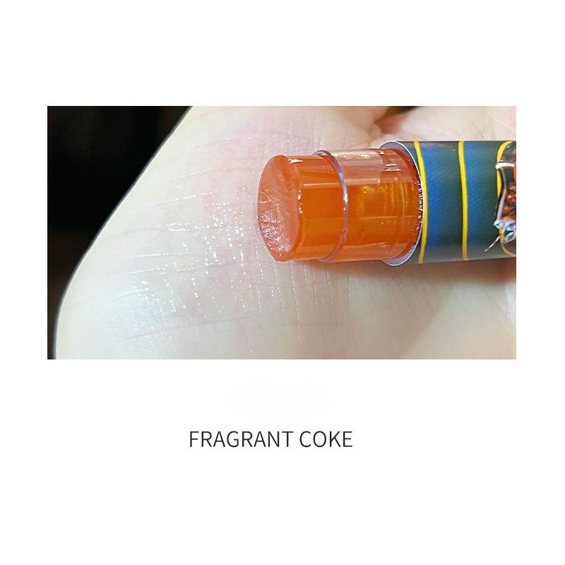 HER ORANGE Barilla Lollipop Flavored Lip Balm Cocoa Lip Mask Nourishing Moisturizing Hydration Lightening Lip Lines Men and Women Lip Balm