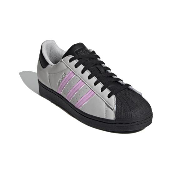 adidas Superstar Grey Black Lilac FY5822