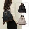Large Capacity Nylon Backpack Canvas Oxford Shoulder Bag Vintage Women Backpack  Girls