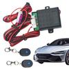 Anti-Hijacking Intelligent Circuit Cut Off Kit Car Remote Control 12V Keyless Access System Auto Unlock Immobilizer Device
