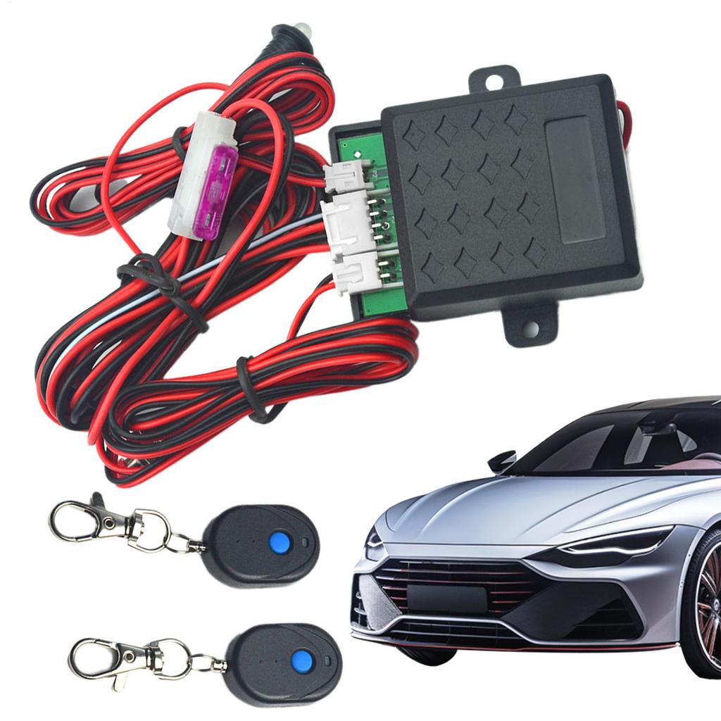 Anti-Hijacking Intelligent Circuit Cut Off Kit Car Remote Control 12V Keyless Access System Auto Unlock Immobilizer Device