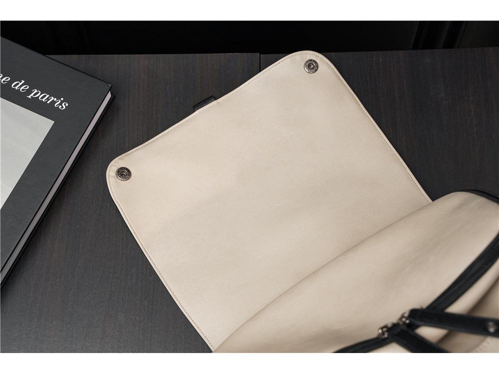 Herren Lederrucksack: Trendiger lässiger Reise- und Schulrucksack für Studenten