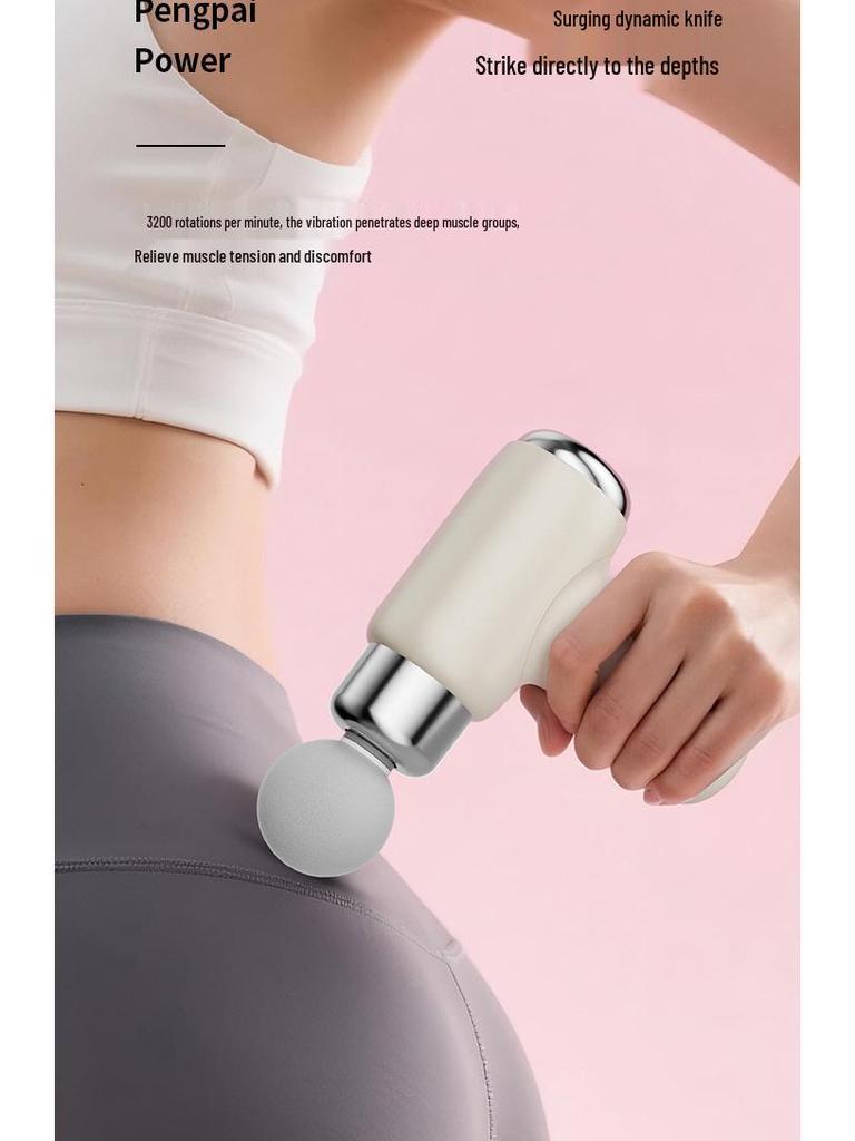 Nine-Head Professional Muscle Relaxation Massager: Multi-functional Neck and Sports Massage Gun