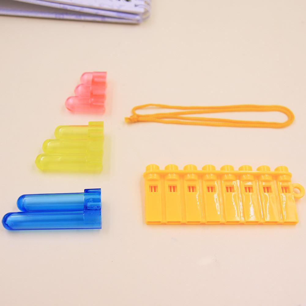 Wissenschaftsexperiment DIY Selbstgemachtes Flöten-Set Für Kinder Pädagogisches Musikspielzeug Für Frühes Lernen