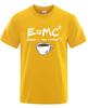 Summer Unisexs TShirt Cotton Casual Funny EnergyMilkCoffee Print Unisex Cool Loose ONeck Tops For Unisex Short Sleeve Male Tees