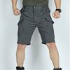 Summer Men Cargo Shorts Quick Dry Tactical Short Pants Multi-Pocket Shorts Men's Outdoor Hunting Fishing Knee Length Trousers