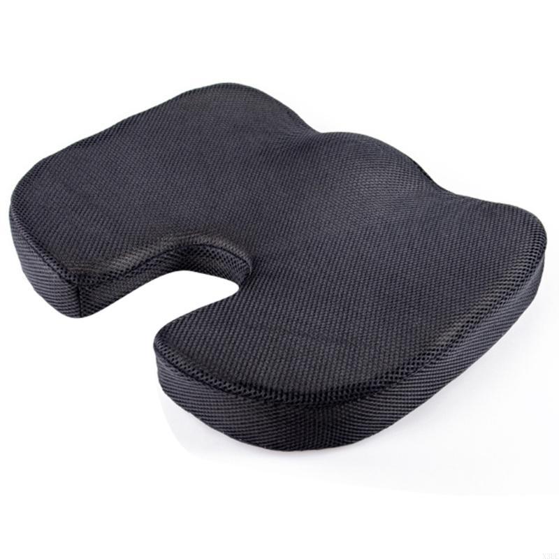 

Ergonomic UShaped Gels Memory Foam Sedentary Cushions for Prolonged Sitting X3UC Mesh non slip memory чёрный
