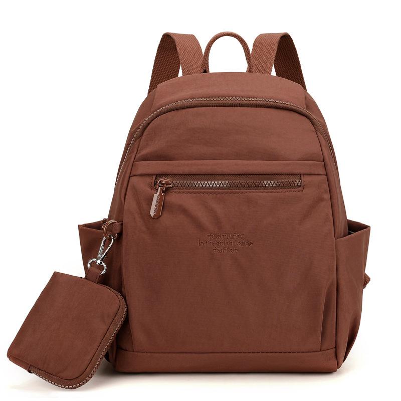New backpack women's mini travel bag lightweight travel ultra-light small backpack