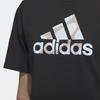 Adidas Logo Print Round Neck Pullover Short Sleeve T-Shirt Women Tops Black HR2994