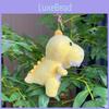 Plush Dinosaur Keychain Cute Cartoon Toy With Soft Pp Cotton Filling In Various Colors