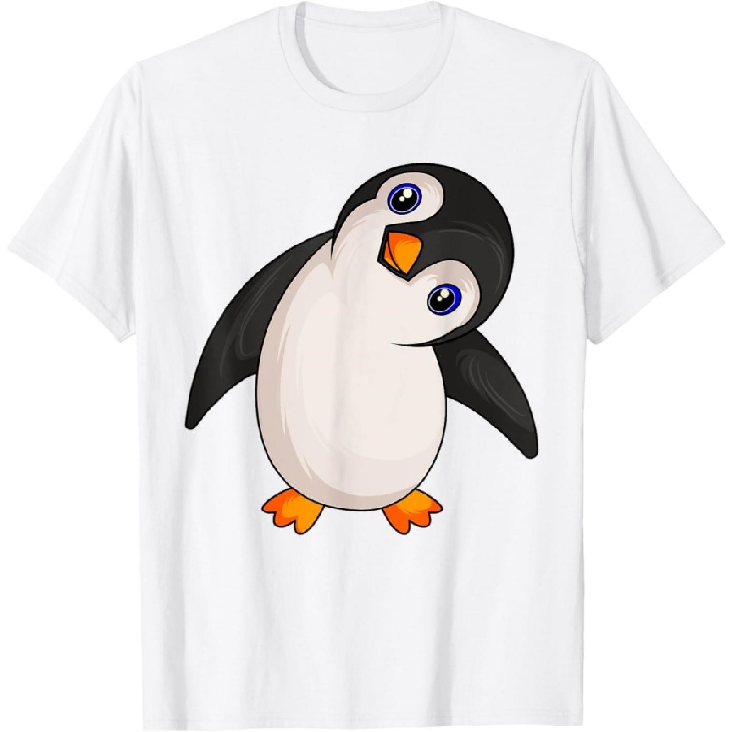Penguin Lover Kids Girl Women Boys T-Shirt S