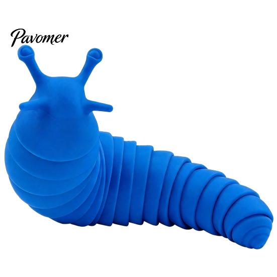 Colorful Macaron Decor Sensory Slug Fidget Toys, Mini Toys for Adults & Kids Party Favors, Twistable Desk Ornament Cute Autistic Children, Age