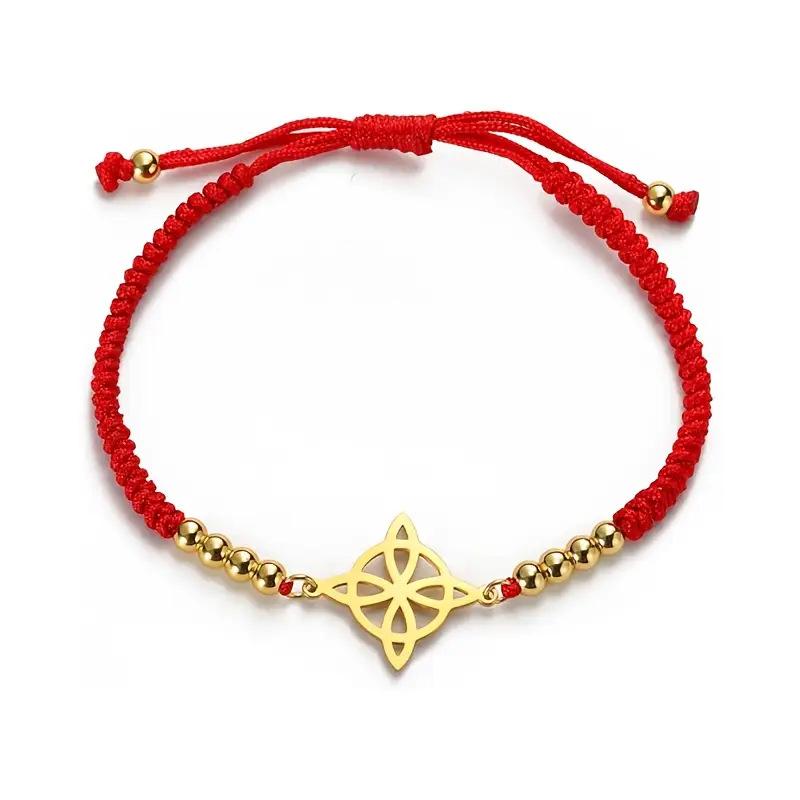 JYL TS Bracelet Stretch  Evil Eye Palm Charm Wards Off Negativity & Attracts Luck