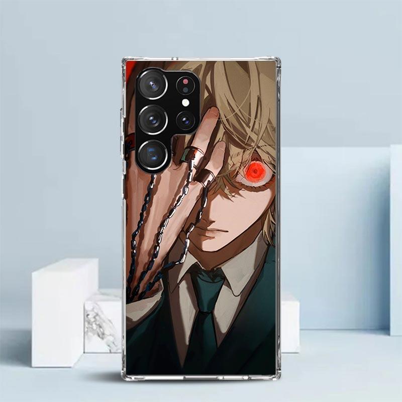 

Huner X-Hunters Kurapika Soft Cover for Samsung Galaxy S25 Edge S26 S24 S23 Ultra Phone Case S22 S21 Plus S20 FE Print Pattern S Samsung S21 FE