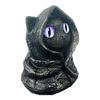 Gotik Black Cats Figurines Black Cats Statue Halloween Party Decorations Desktop Ornament for Bookself Cabinet Shelf