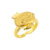 Tiny   Co 24k Gold CoCo 1.875g Snake Crown Ring