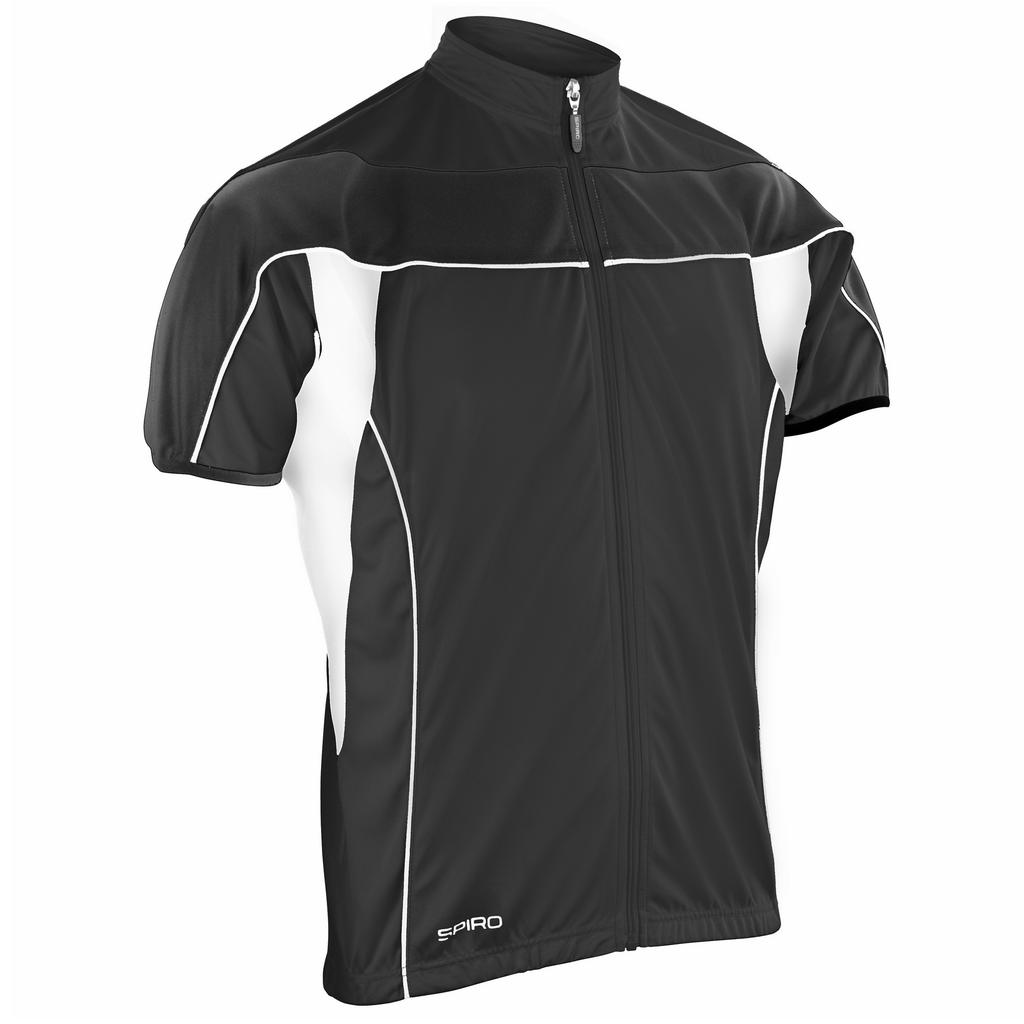 Spiro Herren-Fahrradbekleidung / Radsport-Top mit 1/4-Reißverschluss, Cool-Dry-Performance-Fleece-Oberteil / leichte Jacke