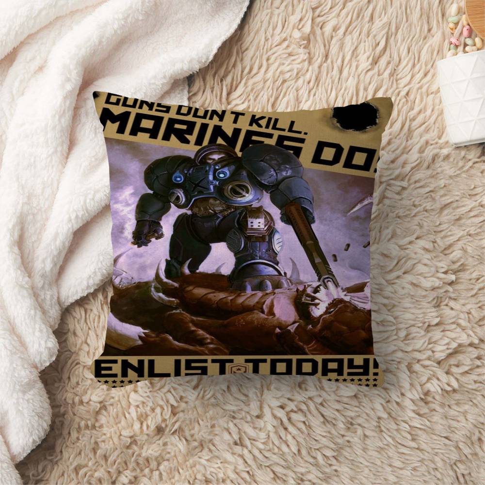 S-Starcraft 2 Pillowcases Home Bedding Decorative Pillow Cover Wedding Super Soft Pillow Case