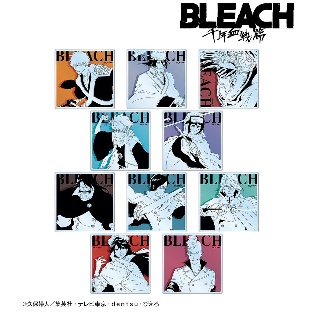 TV Anime Blood War Trading Acrylic Coaster Box of 10 "BLEACH Thousand-Year Arc"