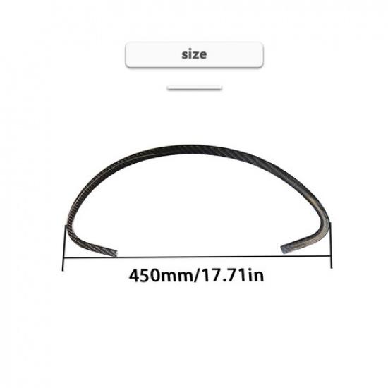 For Honda Odyssey 2005-2010 Carbon Fiber Interior Speedometer Frame Cover Trim