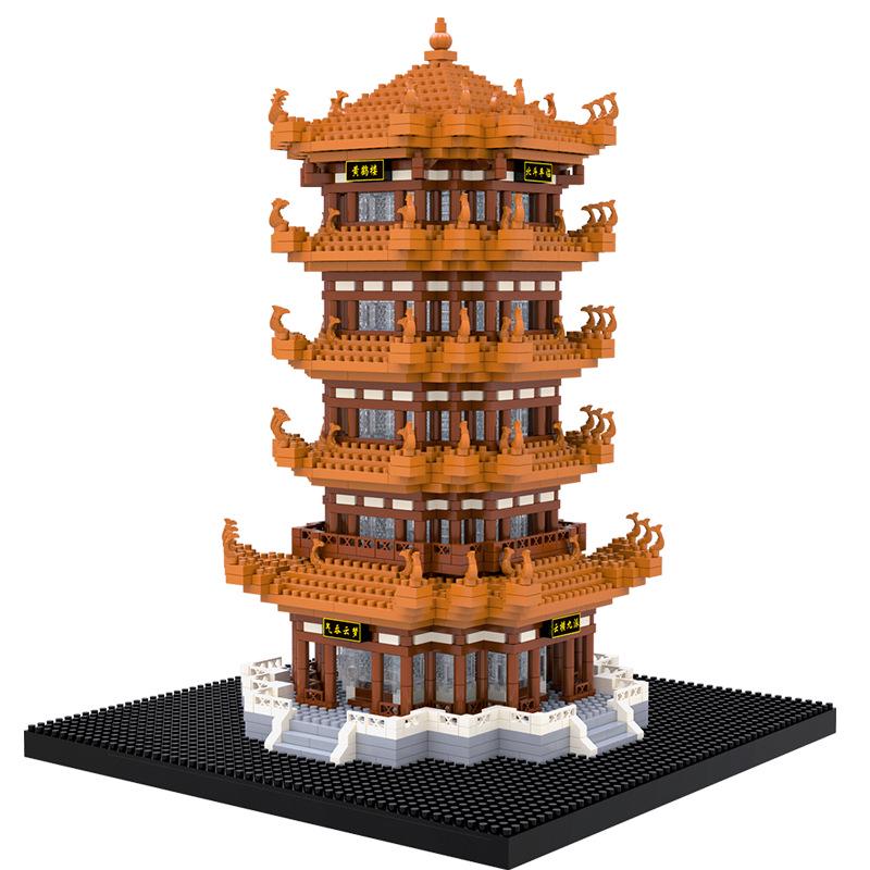Compatible with Sakura Tree House & Peach Blossom House Micro-Particle Building Block Educational Toy