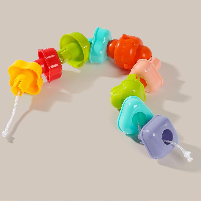 Baby Fun Children's Educational Beads and Assembly Training Positive Thinking Logical Thinking Early Education Toys