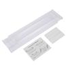 J1UL1N Drawer Dividers 8 Pack, Adjustable 3.2 Inch High Expandable From 11-20.6 Inch Kitchen Drawer Organizer, Clear Plastic