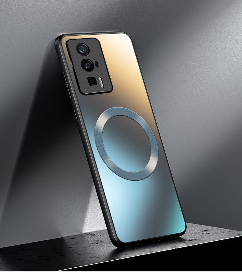 For Xiaomi POCO F5 Pro Case Hard Matte Magnetic Wireless Charging Protective Back Cover Case For Xiaomi POCO X4 X3GT F4 M4 Pro